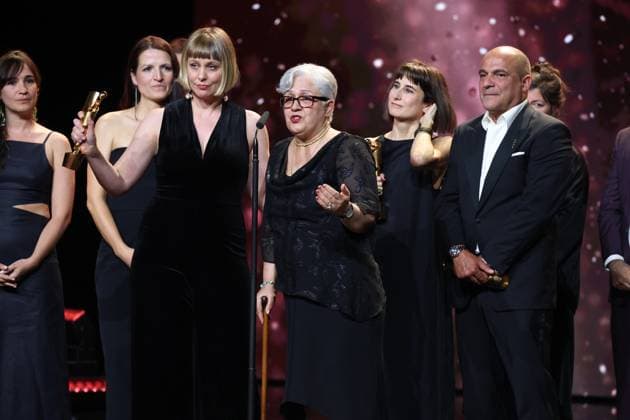 Deutscher Filmpreis 2024 BESTER DOKUMENTARFILM SIEBEN WINTER IN TEHERAN bei der Verleihung der Lola - Deutscher Filmpreis 2024 im Theater am Potsdamer Platz in Berlin 03.05.2024 Copyright: xEventpressx