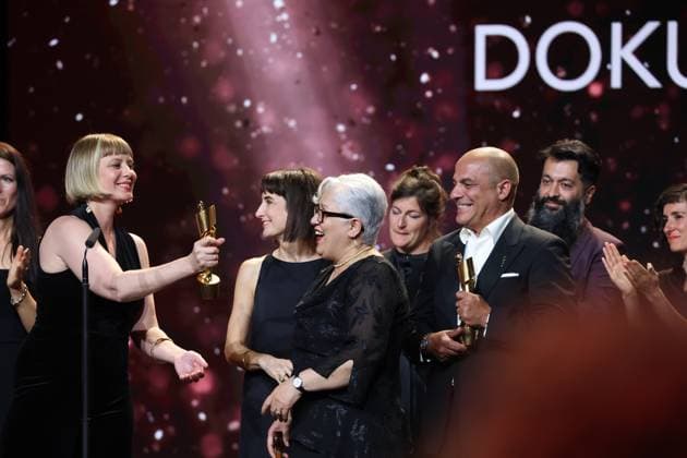 Deutscher Filmpreis 2024 BESTER DOKUMENTARFILM SIEBEN WINTER IN TEHERAN bei der Verleihung der Lola - Deutscher Filmpreis 2024 im Theater am Potsdamer Platz in Berlin 03.05.2024 Copyright: xEventpressx
