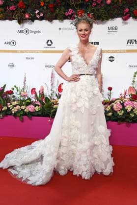 Franziska Knuppe - DEUTSCHER FILMPREIS 2024 im Theater am Potsdamer Platz am 03.05.2024 - Roter Teppich