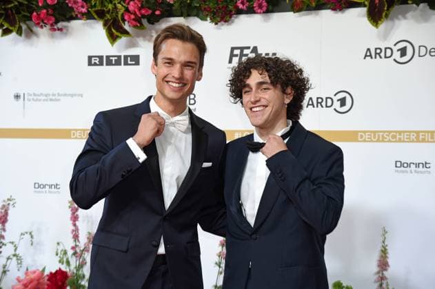Riccardo Campione, Arne-Carlos Böttcher - DEUTSCHER FILMPREIS 2024 im Theater am Potsdamer Platz am 03.05.2024 - Roter Teppich