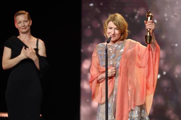Deutscher Filmpreis 2024 BESTE WEIBLICHE HAUPTROLLE Corinna Harfouch Â· STERBEN bei der Verleihung der Lola - Deutscher Filmpreis 2024 im Theater am Potsdamer Platz in Berlin 03.05.2024 Copyright: xEventpressx