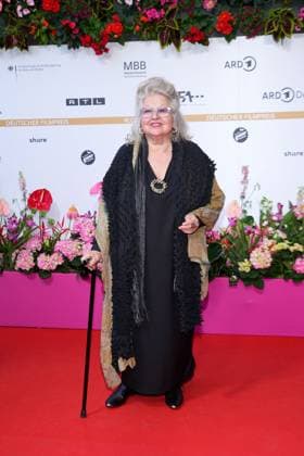 Hanna Schygulla bei der Ankunft zur Verleihung Deutscher Filmpreis am 3.05.2024 in Berlin Deutscher Filmpreis 2024 in Berlin
