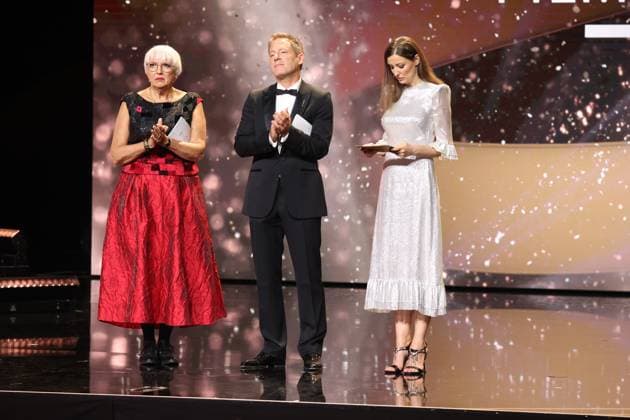 Deutscher Filmpreis 2024 Claudia Roth, Florian Gallenberger, Alexandra Maria Lara bei der Verleihung der Lola - Deutscher Filmpreis 2024 im Theater am Potsdamer Platz in Berlin 03.05.2024 Copyright: xEventpressx