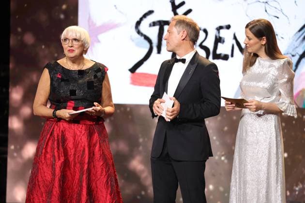 Deutscher Filmpreis 2024 Claudia Roth, Florian Gallenberger, Alexandra Maria Lara bei der Verleihung der Lola - Deutscher Filmpreis 2024 im Theater am Potsdamer Platz in Berlin 03.05.2024 Copyright: xEventpressx