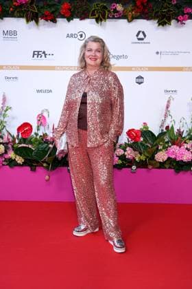 Birge Schade bei der Ankunft zur Verleihung Deutscher Filmpreis am 3.05.2024 in Berlin Deutscher Filmpreis 2024 in Berlin