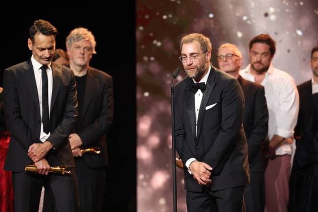 Deutscher Filmpreis 2024 BESTER SPIELFILM GOLD Sterben bei der Verleihung der Lola - Deutscher Filmpreis 2024 im Theater am Potsdamer Platz in Berlin 03.05.2024 Copyright: xEventpressx