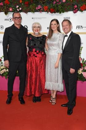 Albert Ostermaier, Claudia Roth, Alexandra Maria Lara, Florian Gallenberger - DEUTSCHER FILMPREIS 2024 im Theater am Potsdamer Platz am 03.05.2024 - Roter Teppich