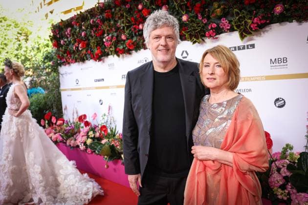 Deutscher Filmpreis 2024 Matthias Glasner Corinna Harfouch auf dem Roten Teppich bei der Verleihung der Lola - Deutscher Filmpreis 2024 im Theater am Potsdamer Platz in Berlin Datum: 03.05.2024 Copyright: xEventpressx