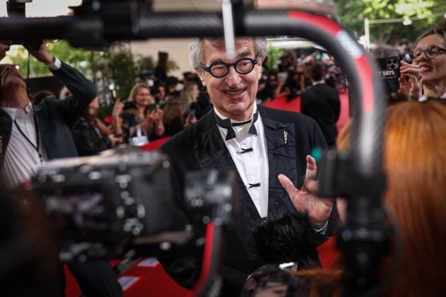 Deutscher Filmpreis 2024 Wim Wenders im Interview auf dem Roten Teppich bei der Verleihung der Lola - Deutscher Filmpreis 2024 im Theater am Potsdamer Platz in Berlin Datum: 03.05.2024 Copyright: xEventpressx
