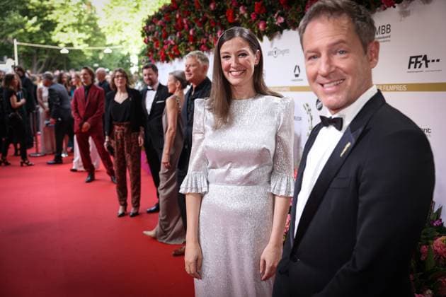 Deutscher Filmpreis 2024 Alexandra Maria Lara und Florian Gallenberger auf dem Roten Teppich bei der Verleihung der Lola - Deutscher Filmpreis 2024 im Theater am Potsdamer Platz in Berlin Datum: 03.05.2024 Copyright: xEventpressx