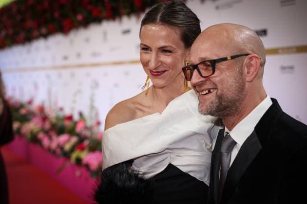 Deutscher Filmpreis 2024 Jürgen Vogel und Natalia Belitski auf dem Roten Teppich bei der Verleihung der Lola - Deutscher Filmpreis 2024 im Theater am Potsdamer Platz in Berlin Datum: 03.05.2024 Copyright: xEventpressx