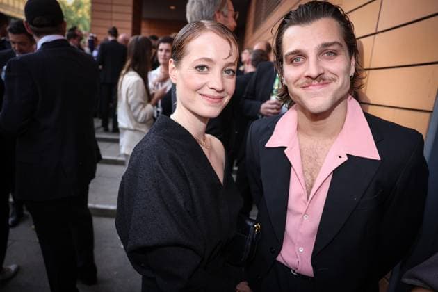Deutscher Filmpreis 2024 Leonie Benesch und Jonas Dassler auf dem Roten Teppich bei der Verleihung der Lola - Deutscher Filmpreis 2024 im Theater am Potsdamer Platz in Berlin Datum: 03.05.2024 Copyright: xEventpressx