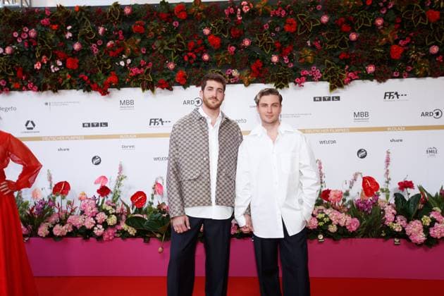 Award - Deutscher Filmpreis 2024 Felix Kruck und Jannik Schuemann beim Deutschen Filmpreis 2024 im Theater am Potsdamer Platz am 03.05.2024 in Berlin. Copyright: xEventpressxKochanx
