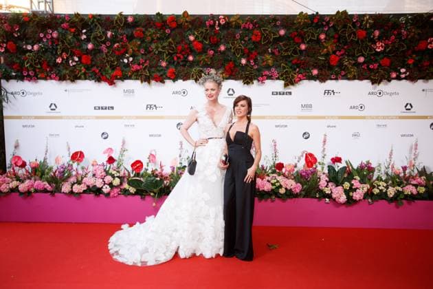 Award - Deutscher Filmpreis 2024 Franziska Knuppe und Natalia Avelon beim Deutschen Filmpreis 2024 im Theater am Potsdamer Platz am 03.05.2024 in Berlin. Copyright: xEventpressxKochanx