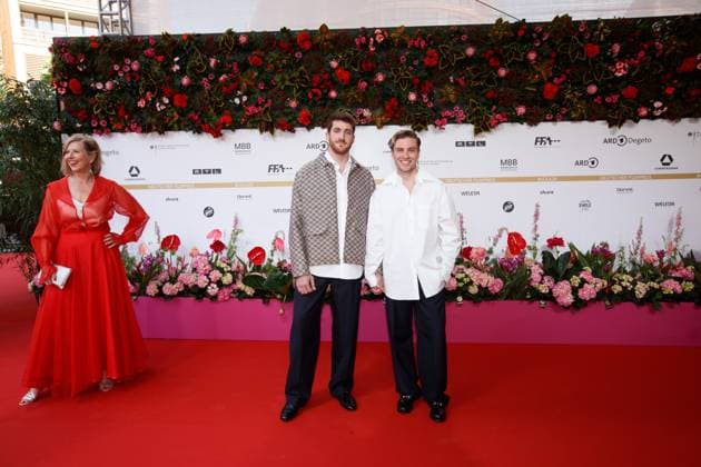 Award - Deutscher Filmpreis 2024 Felix Kruck und Jannik Schuemann beim Deutschen Filmpreis 2024 im Theater am Potsdamer Platz am 03.05.2024 in Berlin. Copyright: xEventpressxKochanx