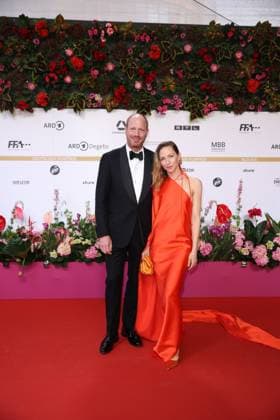 Award - Deutscher Filmpreis 2024 Johann von Bülow und Katharina Schüttler beim Deutschen Filmpreis 2024 im Theater am Potsdamer Platz am 03.05.2024 in Berlin. Copyright: xEventpressxKochanx