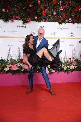 Award - Deutscher Filmpreis 2024 Barbara Philipp und Peter Lohmeyer beim Deutschen Filmpreis 2024 im Theater am Potsdamer Platz am 03.05.2024 in Berlin. Copyright: xEventpressxKochanx