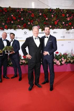 Award - Deutscher Filmpreis 2024 Tom Gerhardt und Jimi Blue Ochsenknecht beim Deutschen Filmpreis 2024 im Theater am Potsdamer Platz am 03.05.2024 in Berlin. Copyright: xEventpressxKochanx
