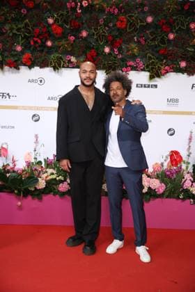 Award - Deutscher Filmpreis 2024 Malick Bauer und Tyron Rickets beim Deutschen Filmpreis 2024 im Theater am Potsdamer Platz am 03.05.2024 in Berlin. Copyright: xEventpressxKochanx