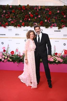 Award - Deutscher Filmpreis 2024 Marie Bäumer und Pasquale Aleardi beim Deutschen Filmpreis 2024 im Theater am Potsdamer Platz am 03.05.2024 in Berlin. Copyright: xEventpressxKochanx