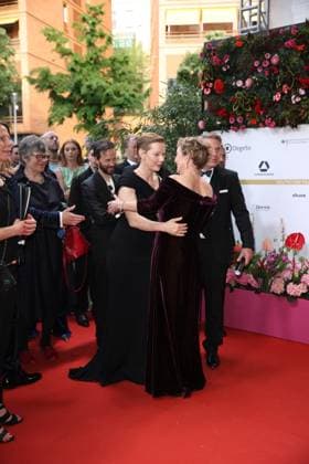 Award - Deutscher Filmpreis 2024 Sandra Hüller und Margarita Broich beim Deutschen Filmpreis 2024 im Theater am Potsdamer Platz am 03.05.2024 in Berlin. Copyright: xEventpressxKochanx