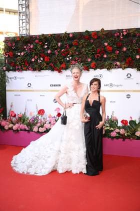 Award - Deutscher Filmpreis 2024 Franziska Knuppe und Natalia Avelon beim Deutschen Filmpreis 2024 im Theater am Potsdamer Platz am 03.05.2024 in Berlin. Copyright: xEventpressxKochanx
