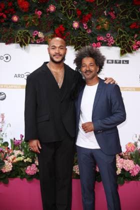 Award - Deutscher Filmpreis 2024 Malick Bauer und Tyron Rickets beim Deutschen Filmpreis 2024 im Theater am Potsdamer Platz am 03.05.2024 in Berlin. Copyright: xEventpressxKochanx