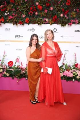 Award - Deutscher Filmpreis 2024 Denise Ghard und Petra Zieser beim Deutschen Filmpreis 2024 im Theater am Potsdamer Platz am 03.05.2024 in Berlin. Copyright: xEventpressxKochanx