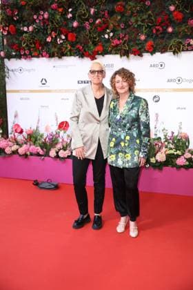 Award - Deutscher Filmpreis 2024 Trica Tuttle, Riley Hansen beim Deutschen Filmpreis 2024 im Theater am Potsdamer Platz am 03.05.2024 in Berlin. Copyright: xEventpressxKochanx