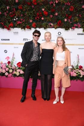 Award - Deutscher Filmpreis 2024 Max Befort, Luisa-Celine Gaffron und Odine Johne beim Deutschen Filmpreis 2024 im Theater am Potsdamer Platz am 03.05.2024 in Berlin. Copyright: xEventpressxKochanx