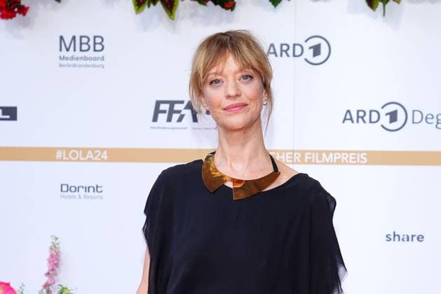Heike Makatsch bei der Ankunft zur Verleihung Deutscher Filmpreis am 3.05.2024 in Berlin Deutscher Filmpreis 2024 in Berlin