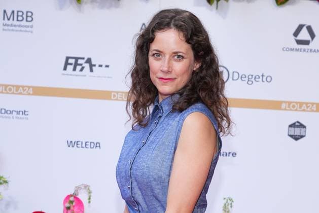 Anja Knauer bei der Ankunft zur Verleihung Deutscher Filmpreis am 3.05.2024 in Berlin Deutscher Filmpreis 2024 in Berlin