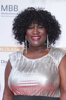 Thelma Buabeng bei der Ankunft zur Verleihung Deutscher Filmpreis am 3.05.2024 in Berlin Deutscher Filmpreis 2024 in Berlin