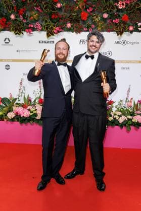 Deutscher Filmpreis 2024 Adrian Meyer und Kariem Saleh beim Deutschen Filmpreis 2024 im Theater am Potsdamer Platz am 03.05.2024 in Berlin. Copyright: xEventpressxKochanx