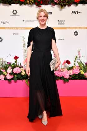 Rike Schmid bei der 74. Verleihung des Deutschen Filmpreises 2024 im Theater am Potsdamer Platz. Berlin, 03.05.2024