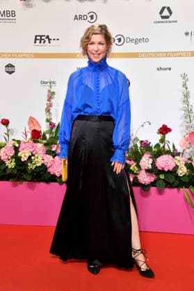 Brigitte Zeh bei der 74. Verleihung des Deutschen Filmpreises 2024 im Theater am Potsdamer Platz. Berlin, 03.05.2024