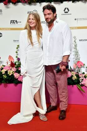 Lilith Stangenberg und Ronald Zehrfeld bei der 74. Verleihung des Deutschen Filmpreises 2024 im Theater am Potsdamer Platz. Berlin, 03.05.2024