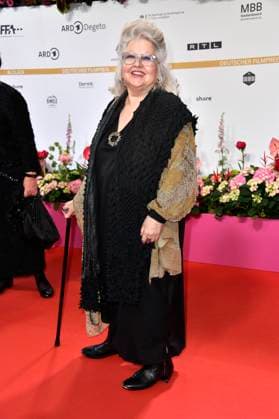 Hanna Schygulla bei der 74. Verleihung des Deutschen Filmpreises 2024 im Theater am Potsdamer Platz. Berlin, 03.05.2024