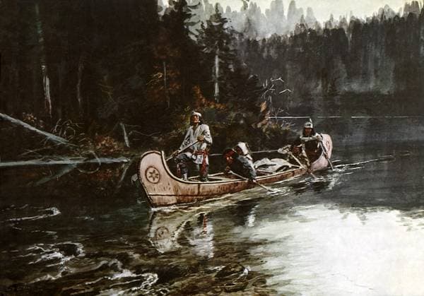 RECORD DATE NOT STATED On the Flathead On the Flathead Date: 1904  Copyright: Copyrightx(c)Geminix2023.xCredit:xGemini 12942841