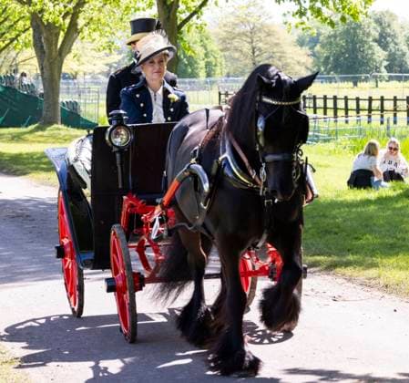. 05 05 2024. Windsor, United Kingdom. Sophie, Duchess of Edinburgh , takes part in the British Driving Society event on day five of the Royal Windsor Horse Show, United Kingdom.  xi-Imagesx IIM-25183-0042