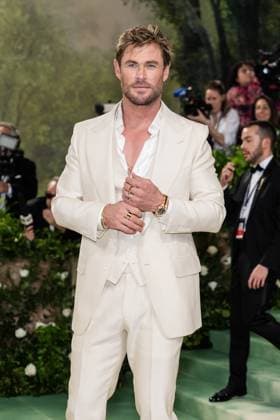 Celebrities attend the 2024 Met Gala Celebrating ?Sleeping Beauties: Reawakening Fashion? at The Metropolitan Museum of Art in New York City Featuring: Chris Hemsworth Where: New York, United States When: 06 May 2024 Credit: Michael Stewart INSTARimages.com EDITORIAL USE ONLY. NOT FOR USE BY NEWSPAPERS BASED IN THE UK. Copyright: xMichaelxStewartx instar53712889