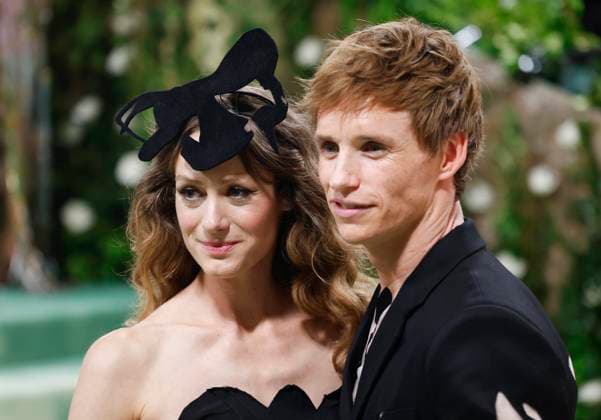 Hannah Bagshawe and Eddie Redmayne arrive on the red carpet at the 2024 Met Gala celebrating Sleeping Beauties: Reawakening Fashion at The Metropolitan Museum of Art on Monday, May 6, 2024 in New York City.  NYP20240506593 JOHNxANGELILLO