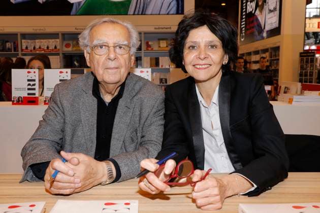 Bernard Pivot Has Died Aged 89 File photo - Bernard Pivot and his daughter Cecile - Bernard Pivot, former president of the AcadÃ mie Goncourt, author and presenter of Apostrophes, has died aged 89. Photo by Patrick Davy ABACAPRESS.COM Paris France  Copyright: xDavyxPatrick ABACAx
