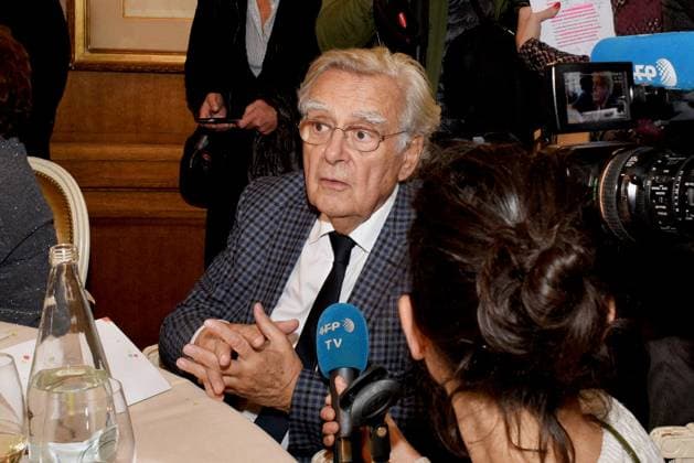 Bernard Pivot Has Died Aged 89 File photo dated November 6, 2017 of Bernard Pivot at the Prix Goncourt and Prix Renaudot awards ceremony at the Drouant restaurant in Strasbourg, Northeastern France. - Bernard Pivot, former president of the AcadÃ mie Goncourt, author and presenter of Apostrophes, has died aged 89. Photo by Nicolas Roses ABACAPRESS.COM  Copyright: xRosesxNicolas ABACAx