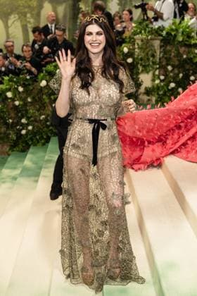 Celebrities attend the 2024 Met Gala Celebrating ?Sleeping Beauties: Reawakening Fashion? at The Metropolitan Museum of Art in New York City Featuring: Alexandra Daddario Where: New York, United States When: 06 May 2024 Credit: Michael Stewart INSTARimages.com EDITORIAL USE ONLY. NOT FOR USE BY NEWSPAPERS BASED IN THE UK. Copyright: xMichaelxStewartx instar53714741