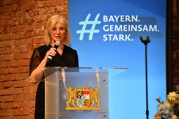Ulrike Scharf Verleihung der Bayerischen Staatsmedaille für soziale Verdienste 2024 Heilige Hofkirche München 07. Mai 2024