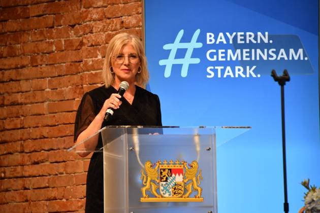 Ulrike Scharf Verleihung der Bayerischen Staatsmedaille für soziale Verdienste 2024 Heilige Hofkirche München 07. Mai 2024