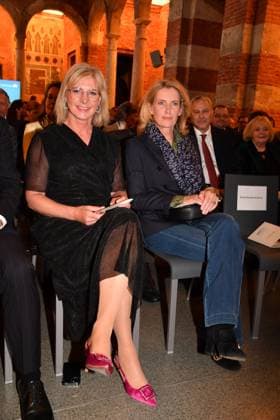 Ulrike Scharf und Dr. Maria Furtwängler Verleihung der Bayerischen Staatsmedaille für soziale Verdienste 2024 Heilige Hofkirche München 07. Mai 2024