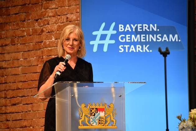 Ulrike Scharf Verleihung der Bayerischen Staatsmedaille für soziale Verdienste 2024 Heilige Hofkirche München 07. Mai 2024