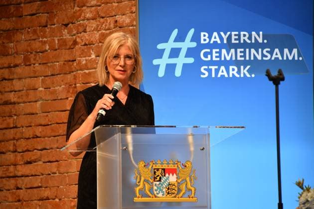 Ulrike Scharf Verleihung der Bayerischen Staatsmedaille für soziale Verdienste 2024 Heilige Hofkirche München 07. Mai 2024